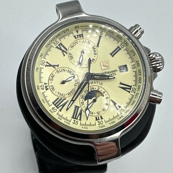 Steinhausen Automatic Triple Date Chronograph TW 381S -12-0038 Wristwatch - Picture 8 of 11